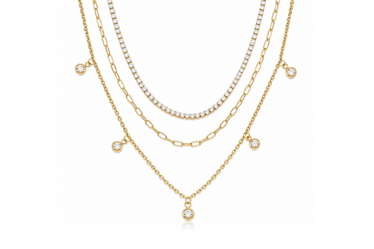 Golden Hour Layered Necklace