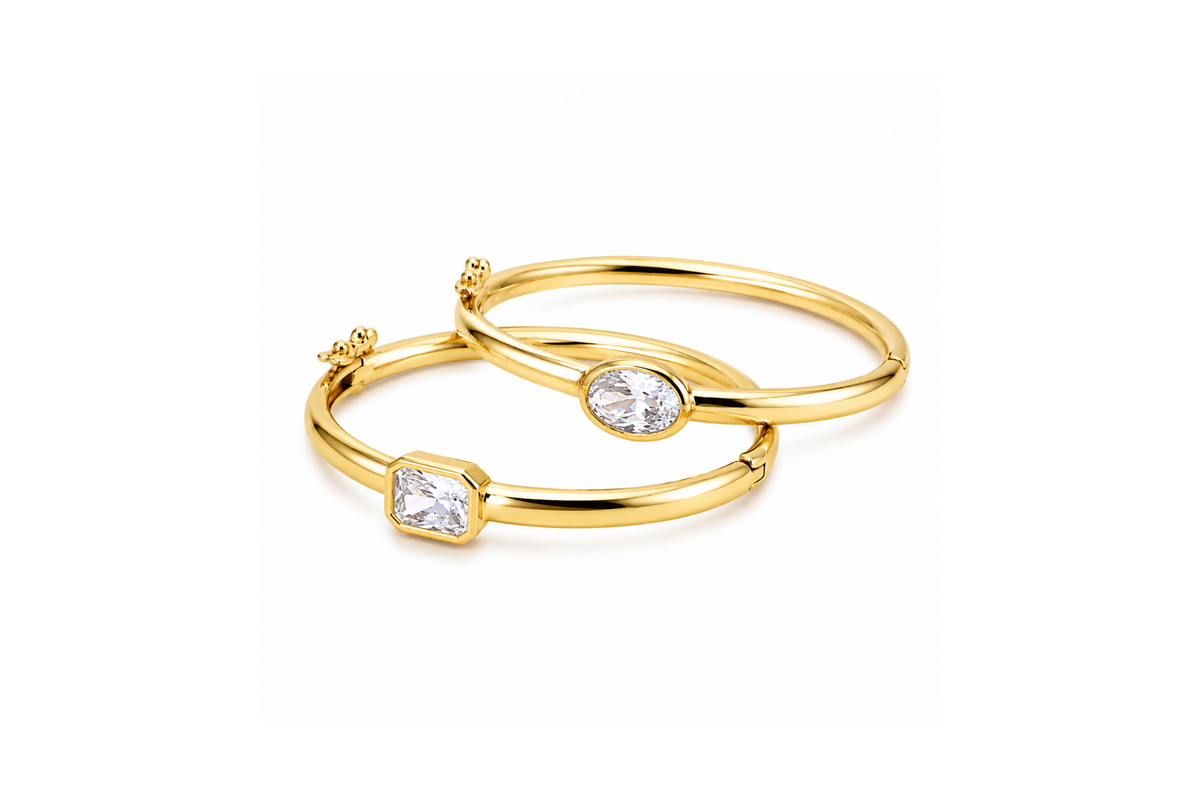 Mina Oval Bangle