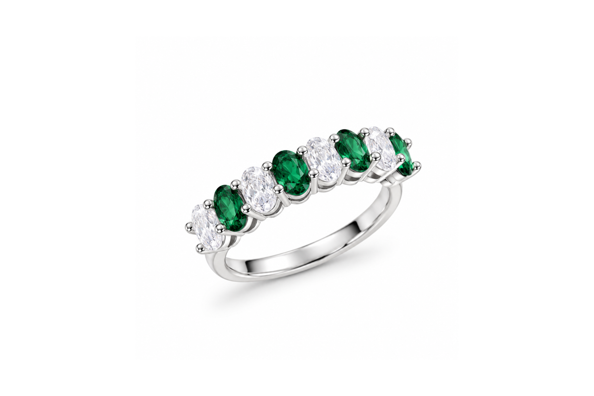 The Something Emerald Ring