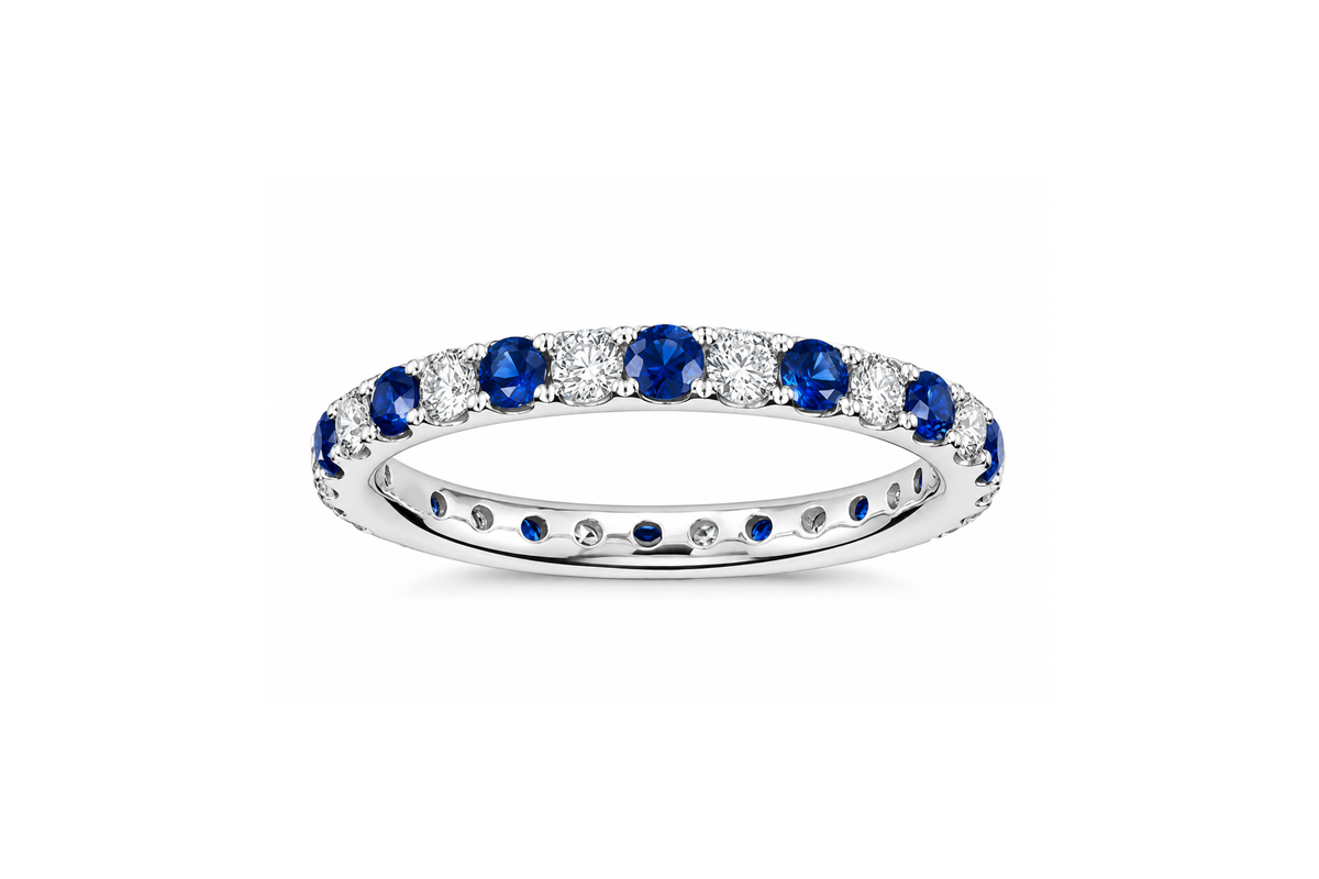 The Something Blue Eternity Ring