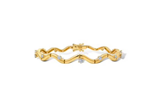 Lustra Golden Arc Bracelet