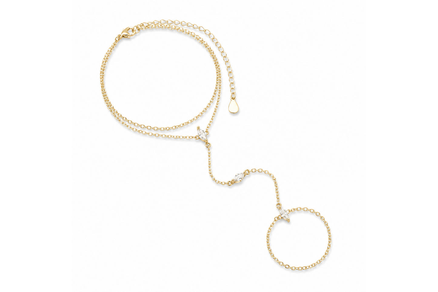 Maréa Marquise Hand Chain