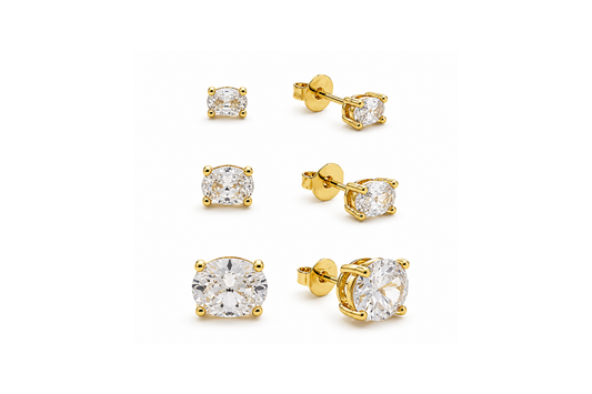 Sunbeam Studs Gold