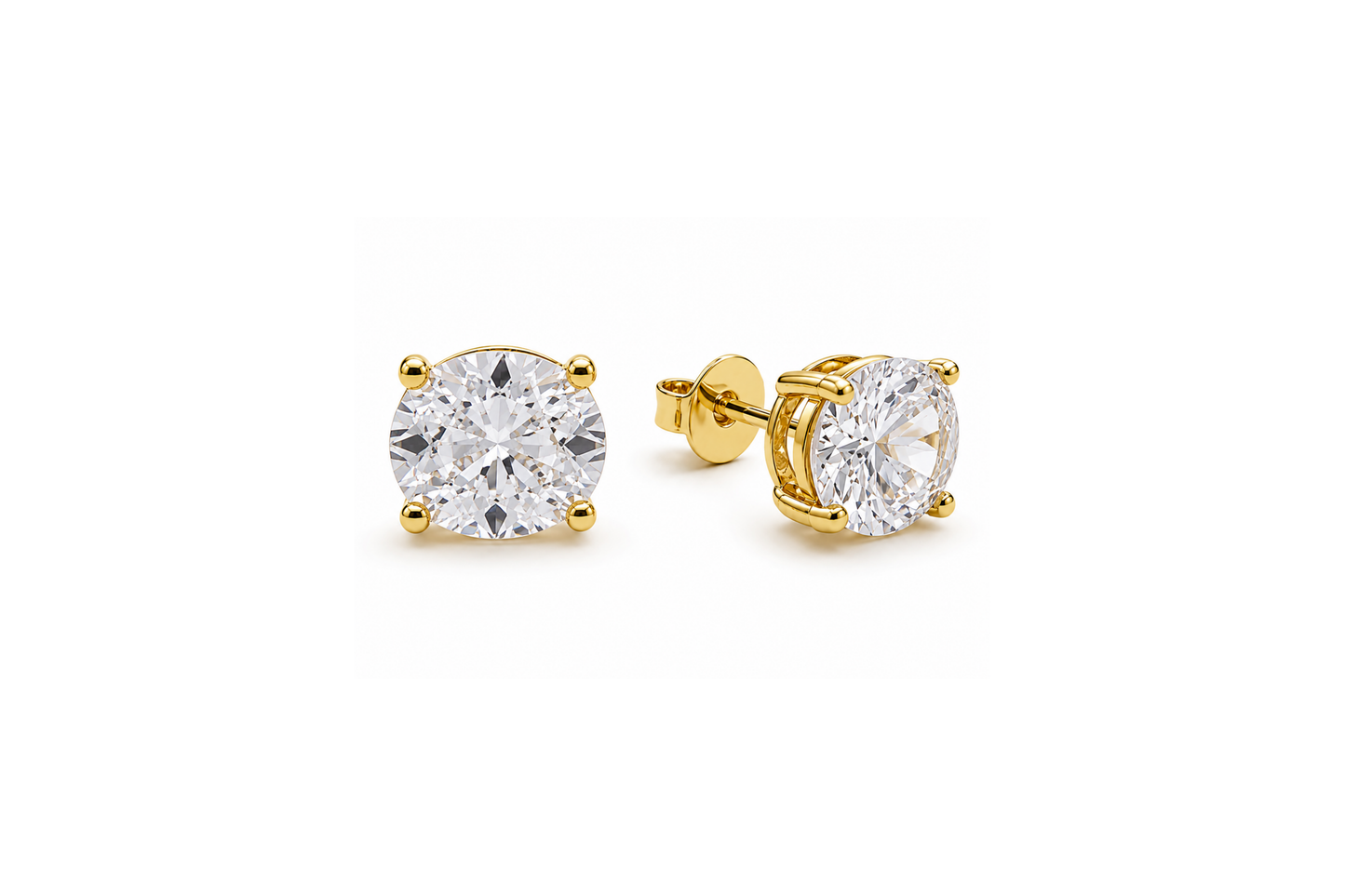 Sunbeam Studs Gold