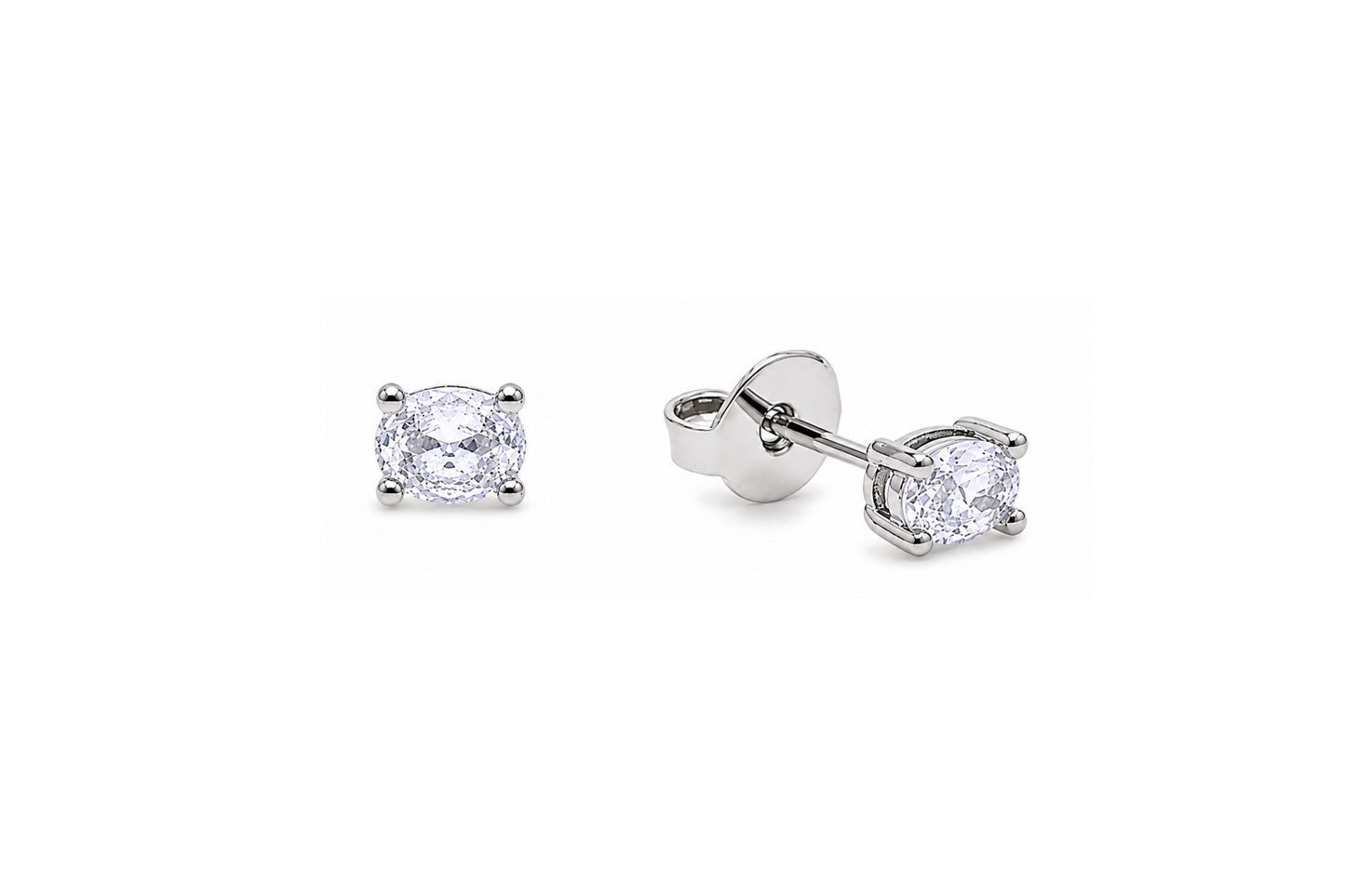 Sunbeam Studs Silver