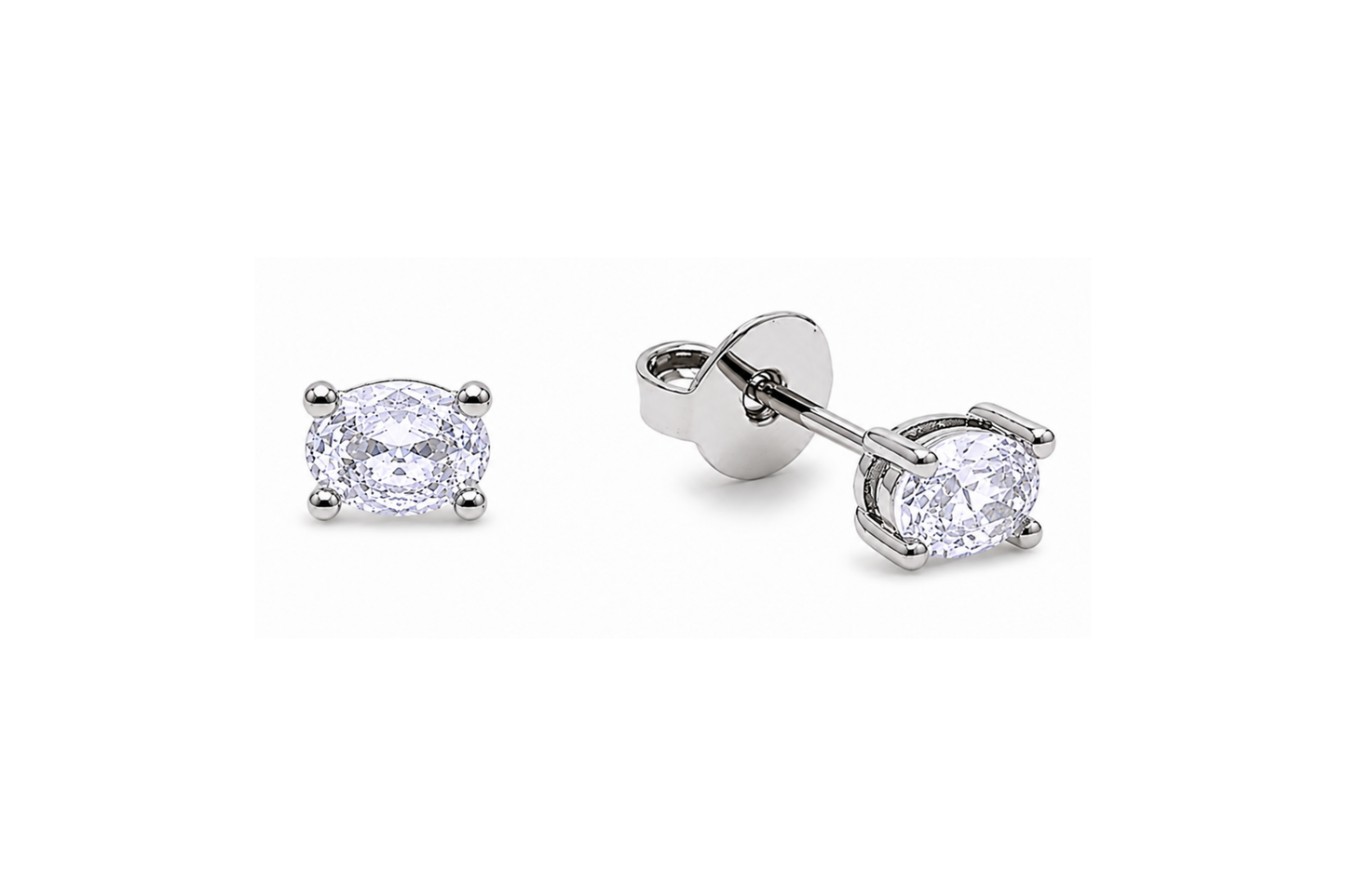 Sunbeam Studs Silver