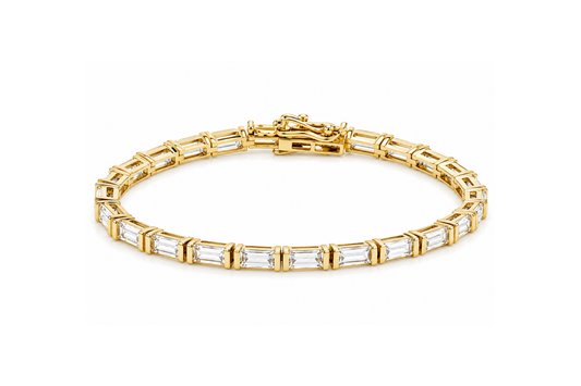 Lumière Baguette Tennis Bracelet