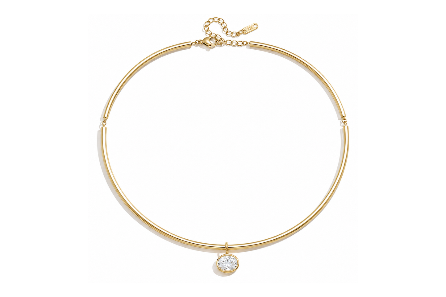 Omega Necklace Oval