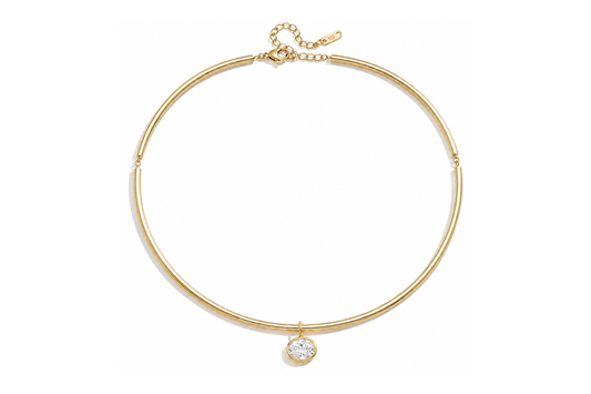 Omega Necklace Oval