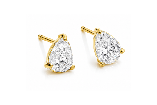 Veila Pear Studs