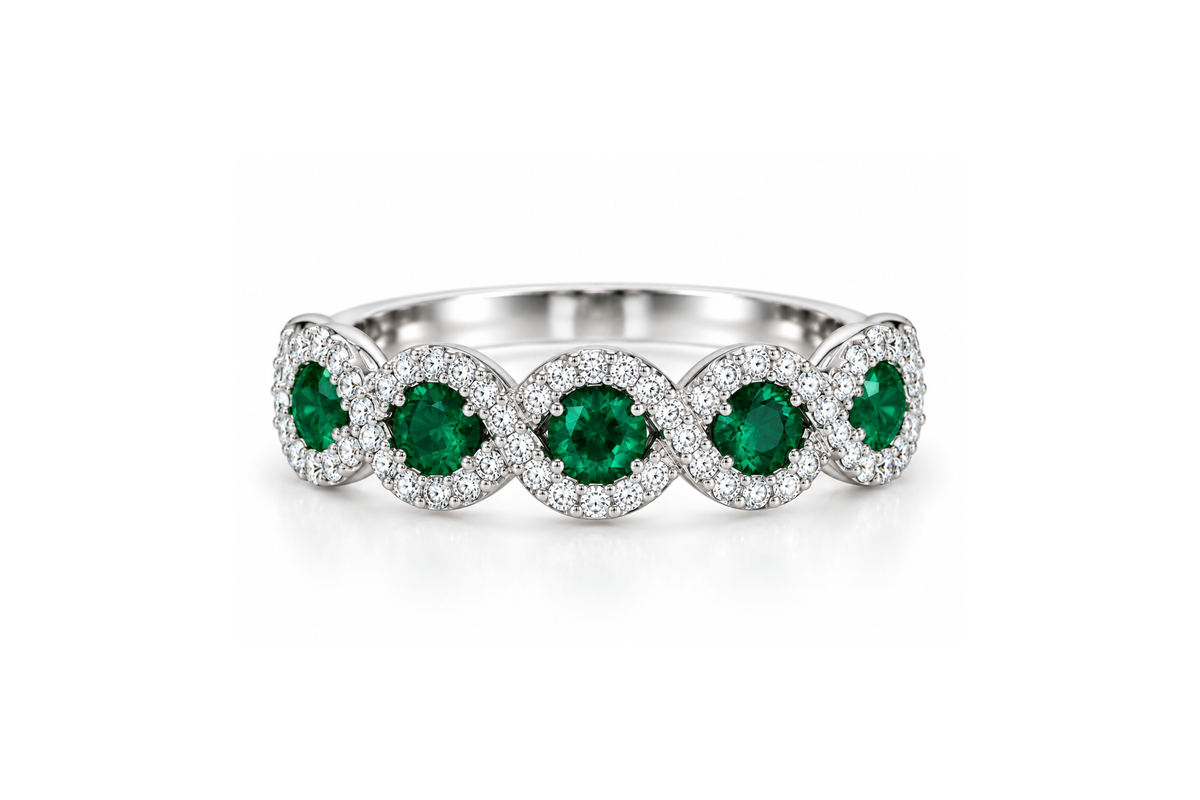 The Emerald Vow Ring